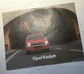 Brosjyre Opel Kadett C