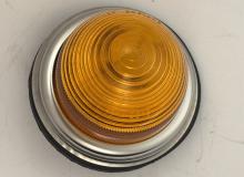 Indicator light with plastic lens yellow 933AP