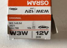 12 V 3 W base W2.1x9.5d Osram 2821, 2098300
