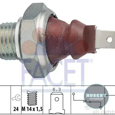 Oil pressure switch Alfa Romeo Sud Opel Kadett Ascona Manta 1252506 Porsche