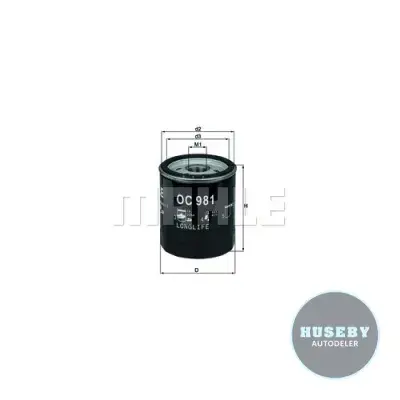Oilfilter Saab 900 9000