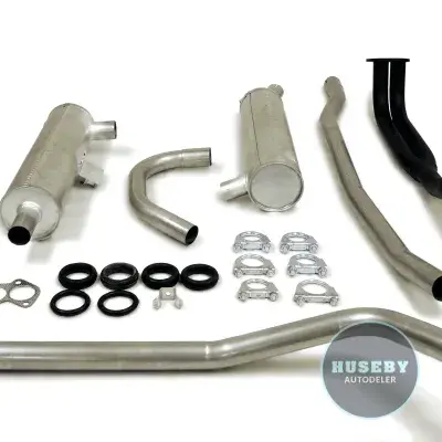 Simons Exhaust system standard Volvo 140 B18/B20
