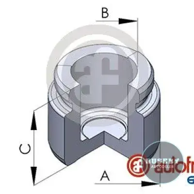 Piston, brake caliper Delco system Ø 52mm hight 44mm Opel Ascona C Kadett E Rekord E