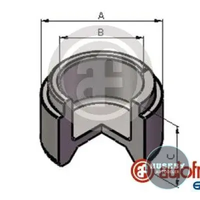 Piston, brake caliper Ate Ø 48mm - 30mm high Alfa Romeo Audi BMW Ford Opel Porsche Saab Talbot 