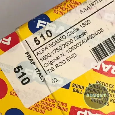 Alfa Romeo Giulia 105002404004, 105002404003, 60710238, FR510 14 x 1,5