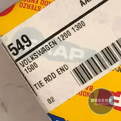 Tie rod end inner left Volkswagen 1200 1300 1500 Type 1 131415821A, 44ES9026, FR549, 14 x 1,5