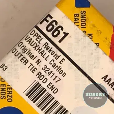 Opel Rekord E Monza A Senator A Commodore C 324117, 324044, 90188428, FR661