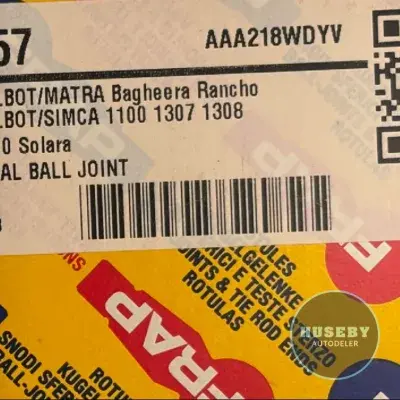 Talbot Simca 1100 1307 Matra Bagheera Solara Rancho 0013187600, 0016545400, FR757