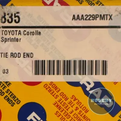 Toyota Corolla E10 E20 45046-19035, FR835