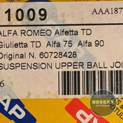 Alfa Romeo 116 75 90 Alfetta Giulietta 60728429, 116462109700, 116462109800, 60728428, FR1009