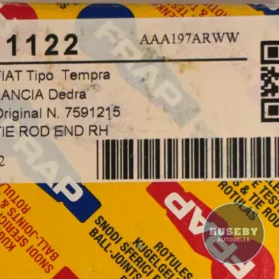 Lancia Dedra Delta II Fiat Coupe Alfa Romeo 9950672 FR1122