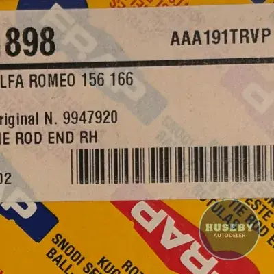 Alfa Romeo 147 156 166 GT Lancia Thesis 9947920 FR1898