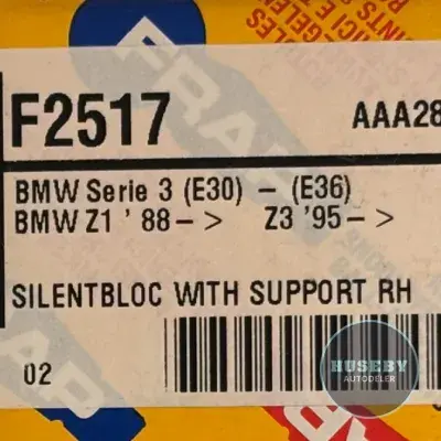 BMW E30 Z1 31129059288, 31121139790 FR2517