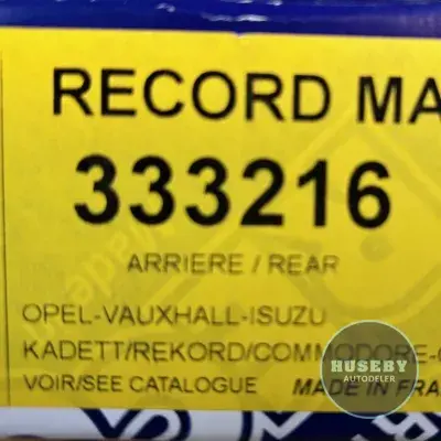 Opel Manta A Rekord D E (not diesel and caravan) G1566, 333216
