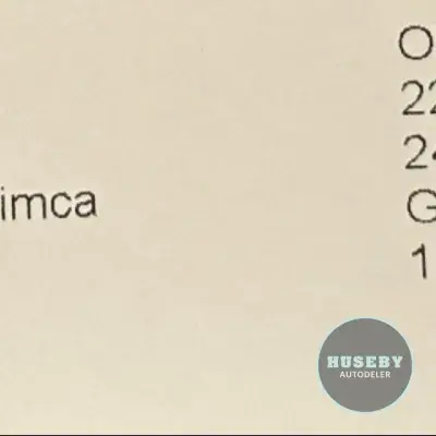 Simca, Talbot	900, 1000 61- 9/68 22117D, 24189Q, Guiot 541, PN3350