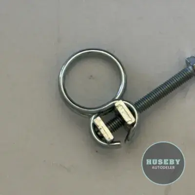 Double Wire Screw Hose Clamp - 9,5-12 mm - Zinc Plated Steel