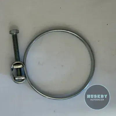 Double Wire Screw Hose Clamp - 53,5-60 mm - Zinc Plated Steel