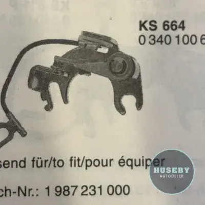 Toyota bosch 1987231000